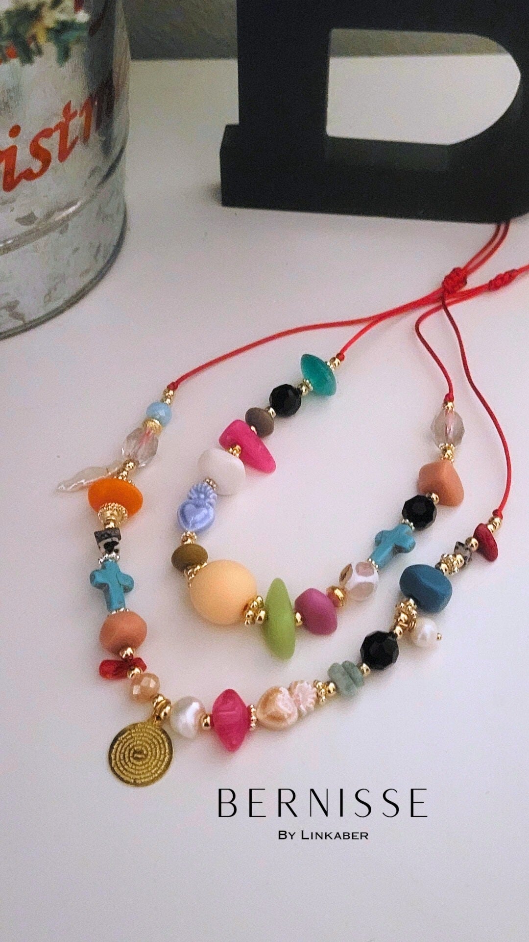 Multicolors necklaces