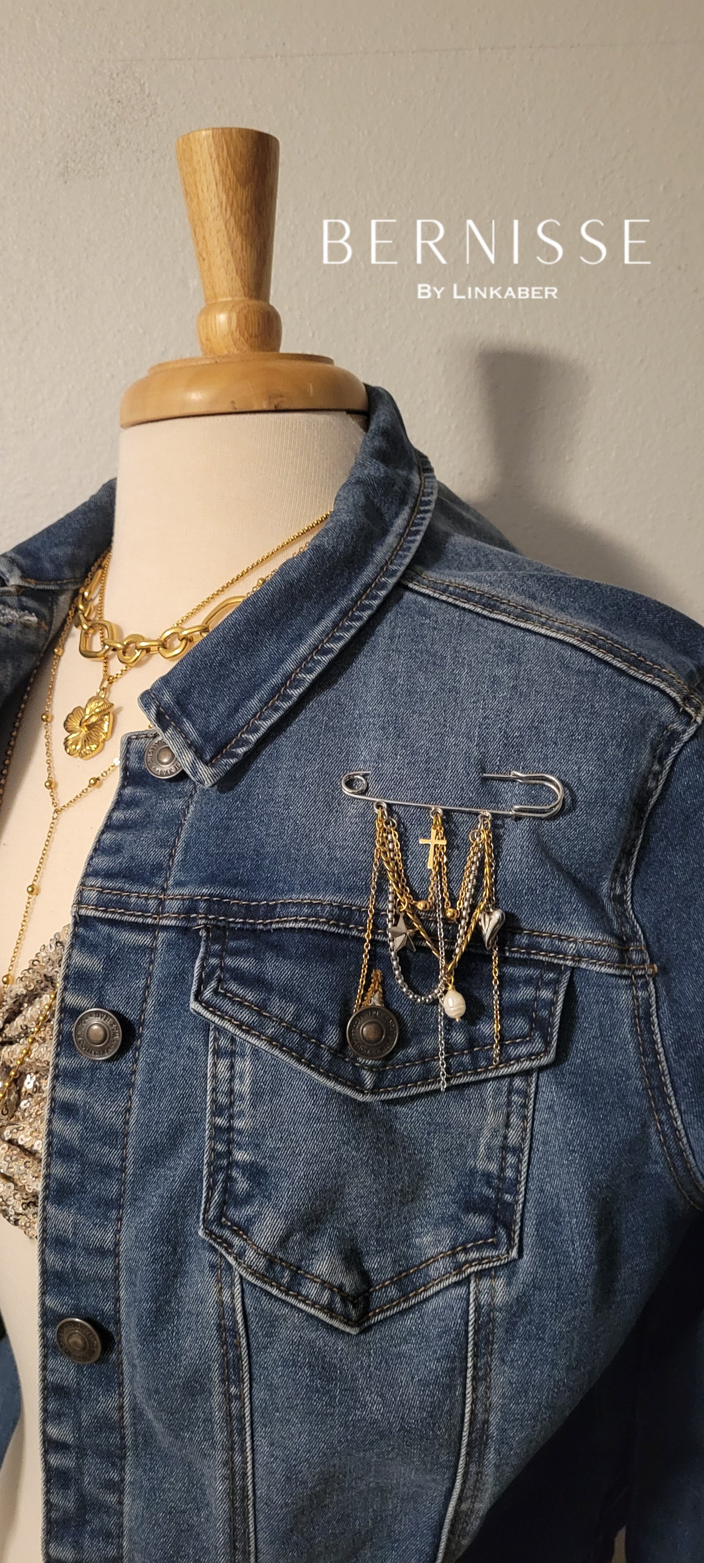 Pin brooch 1