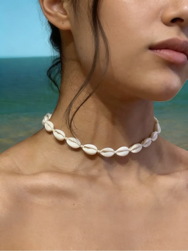 Cowrie necklace