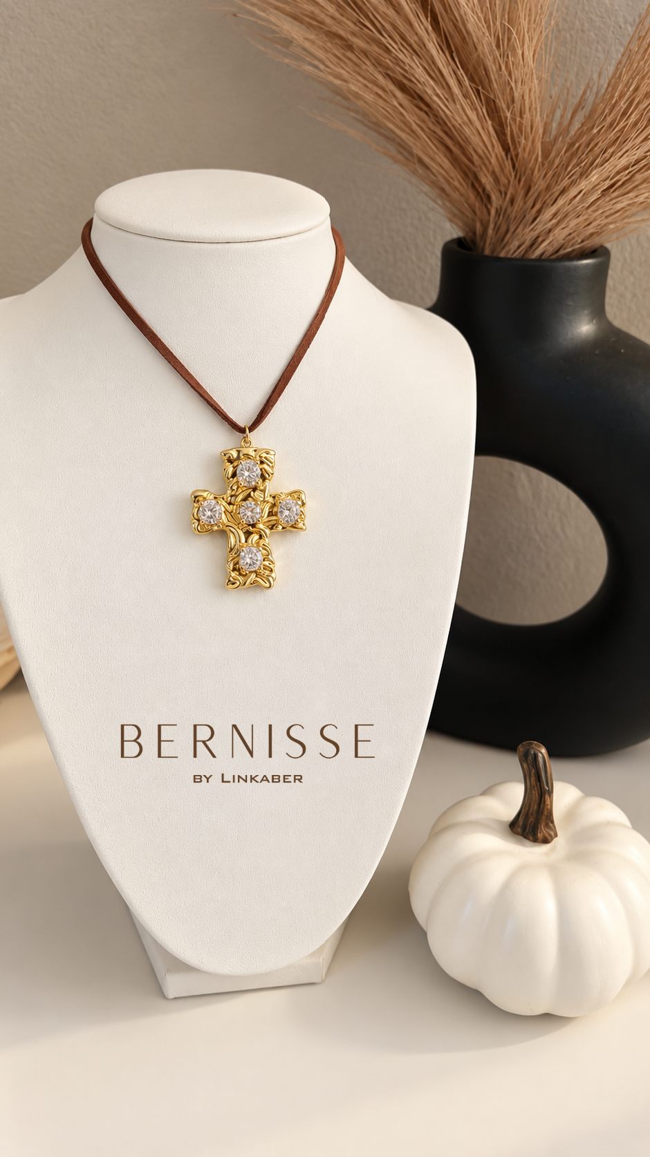 Golden Cross choker
