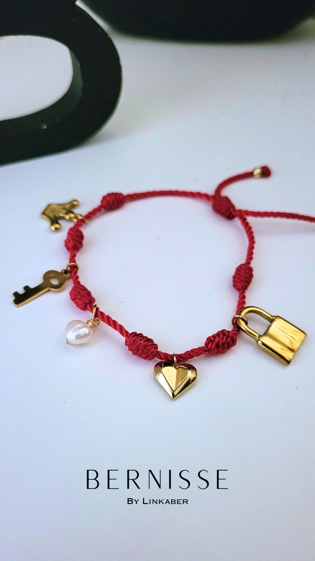 Love charms bracelet