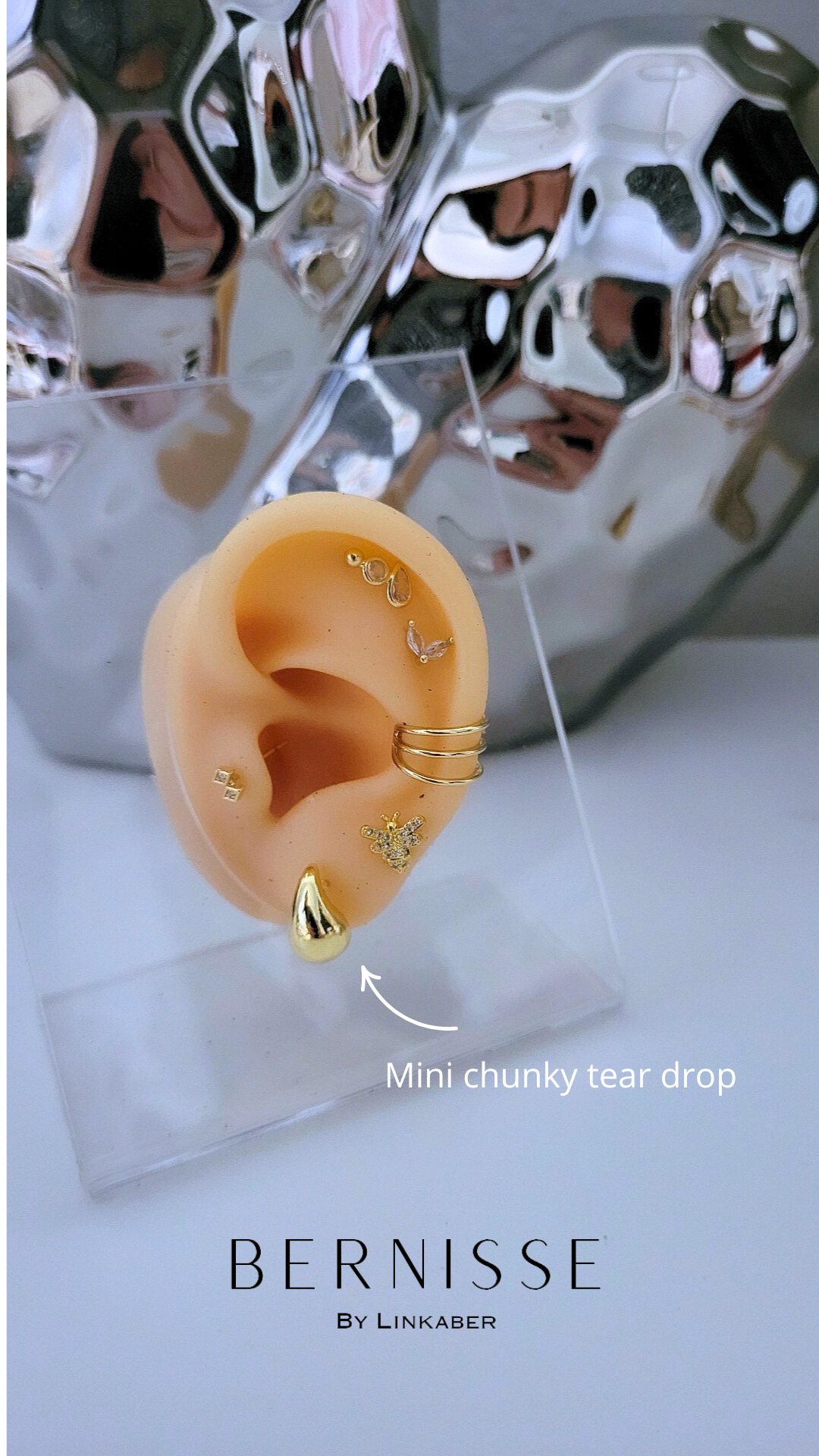 Mini chunky tear drop