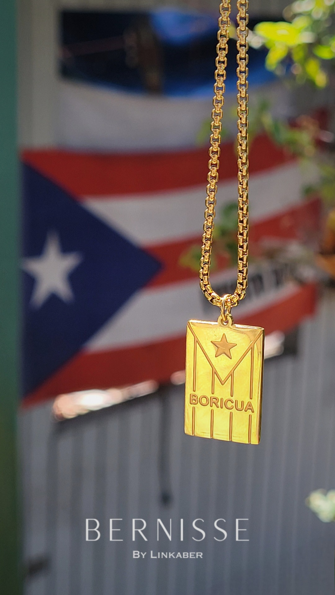Bandera PR men necklace