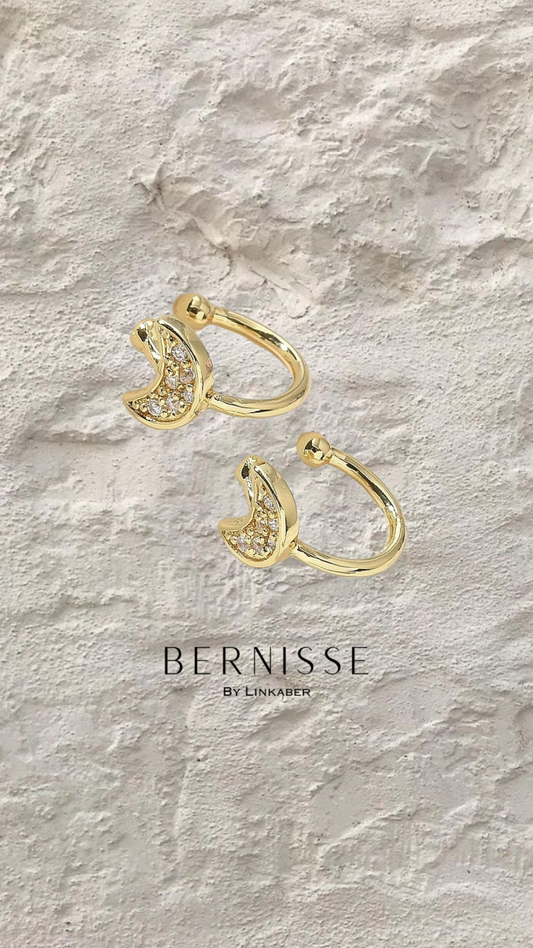 Moon ear cuff
