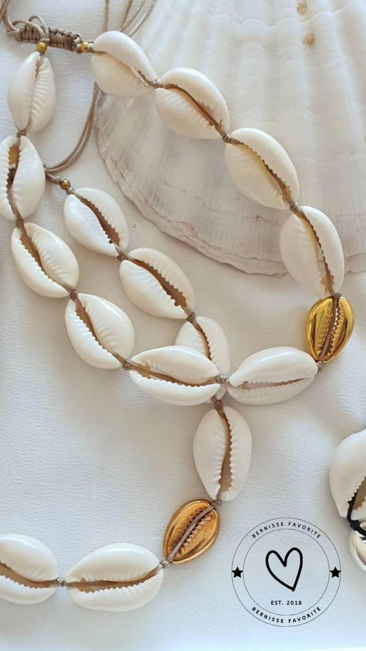 Cowrie necklace