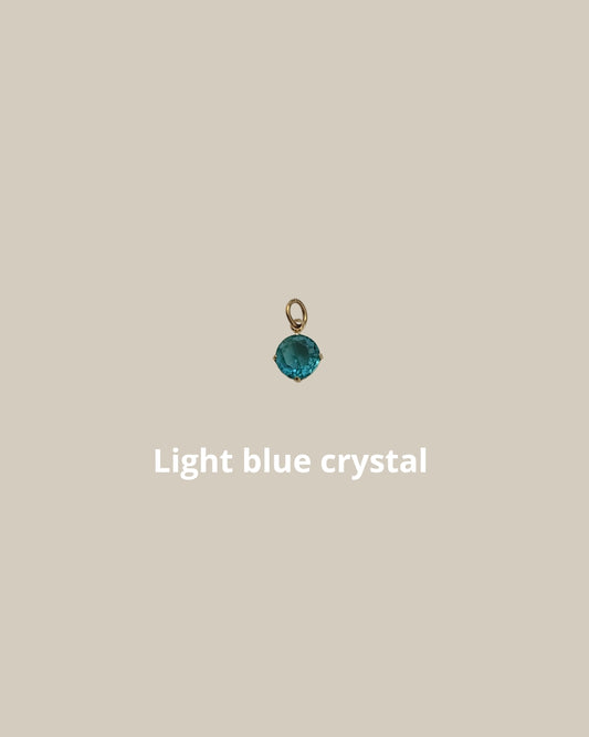 Light blue crystal