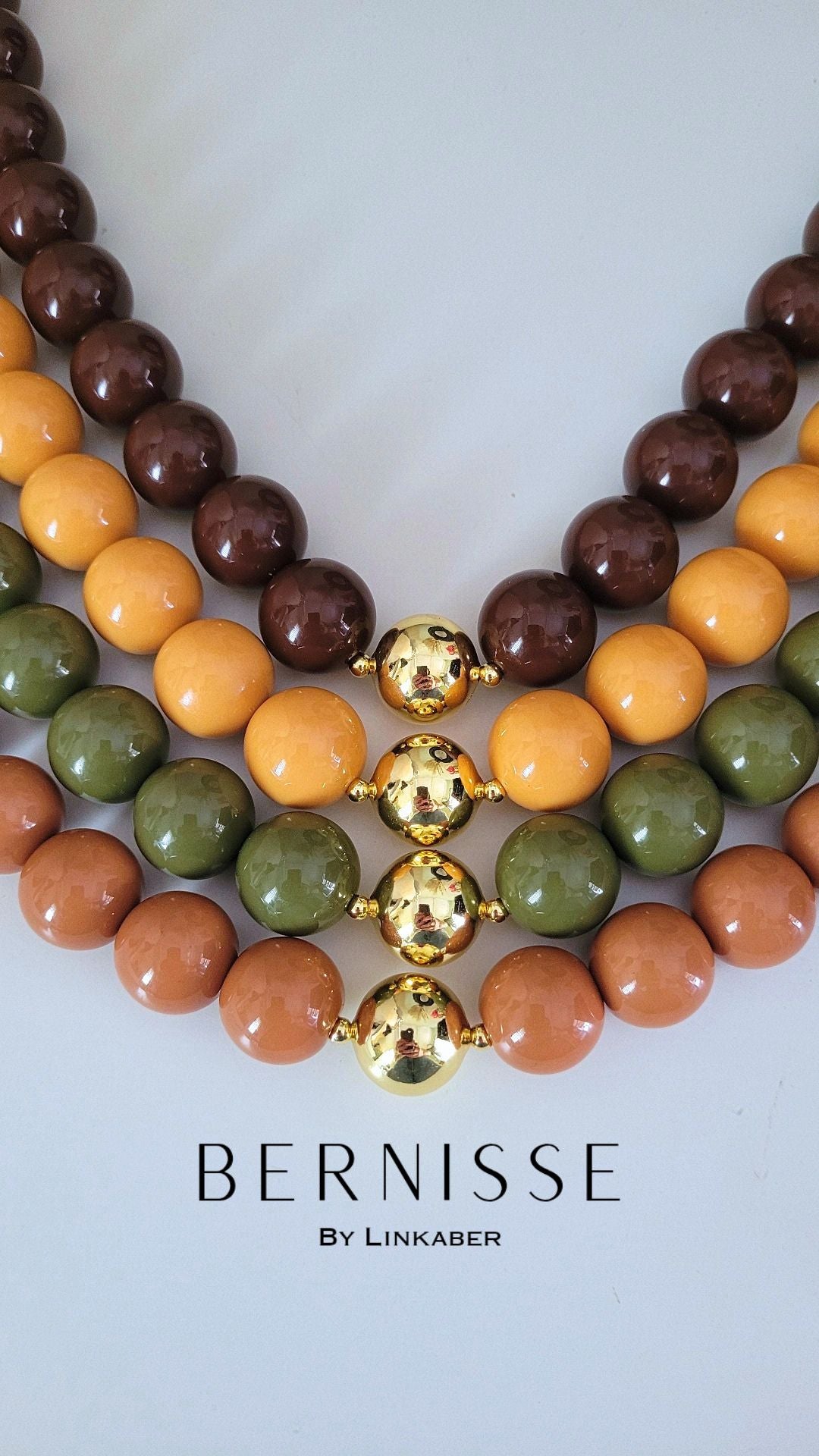 Fall Bubble necklace