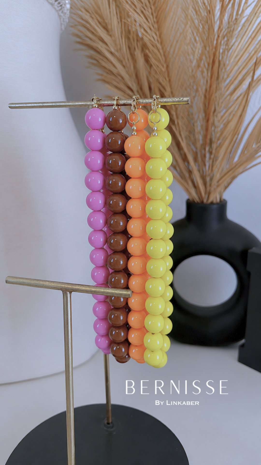 Bubble necklace mediano