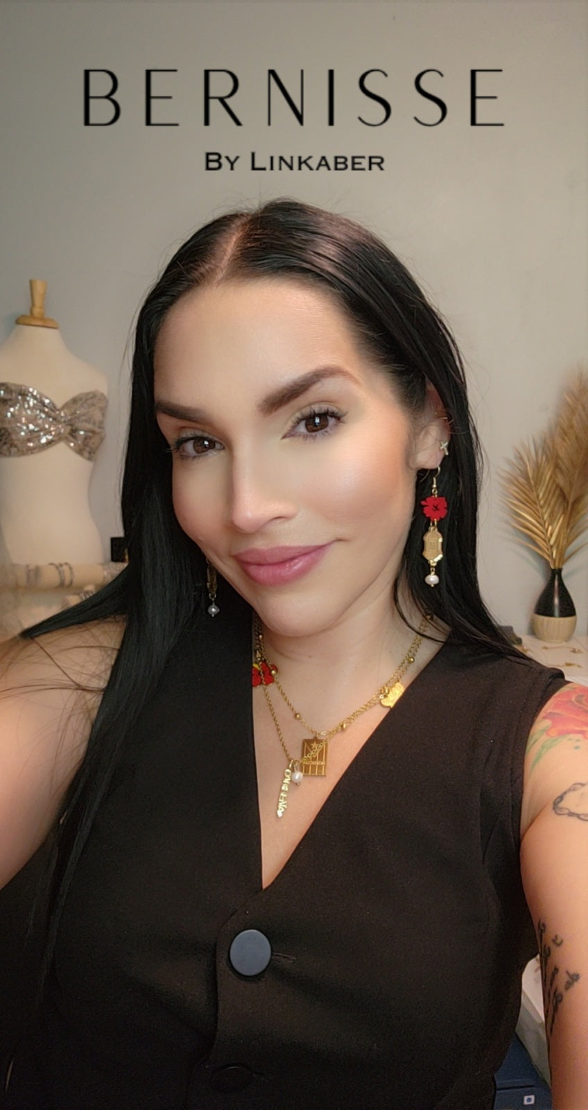 Garita dangle earrings