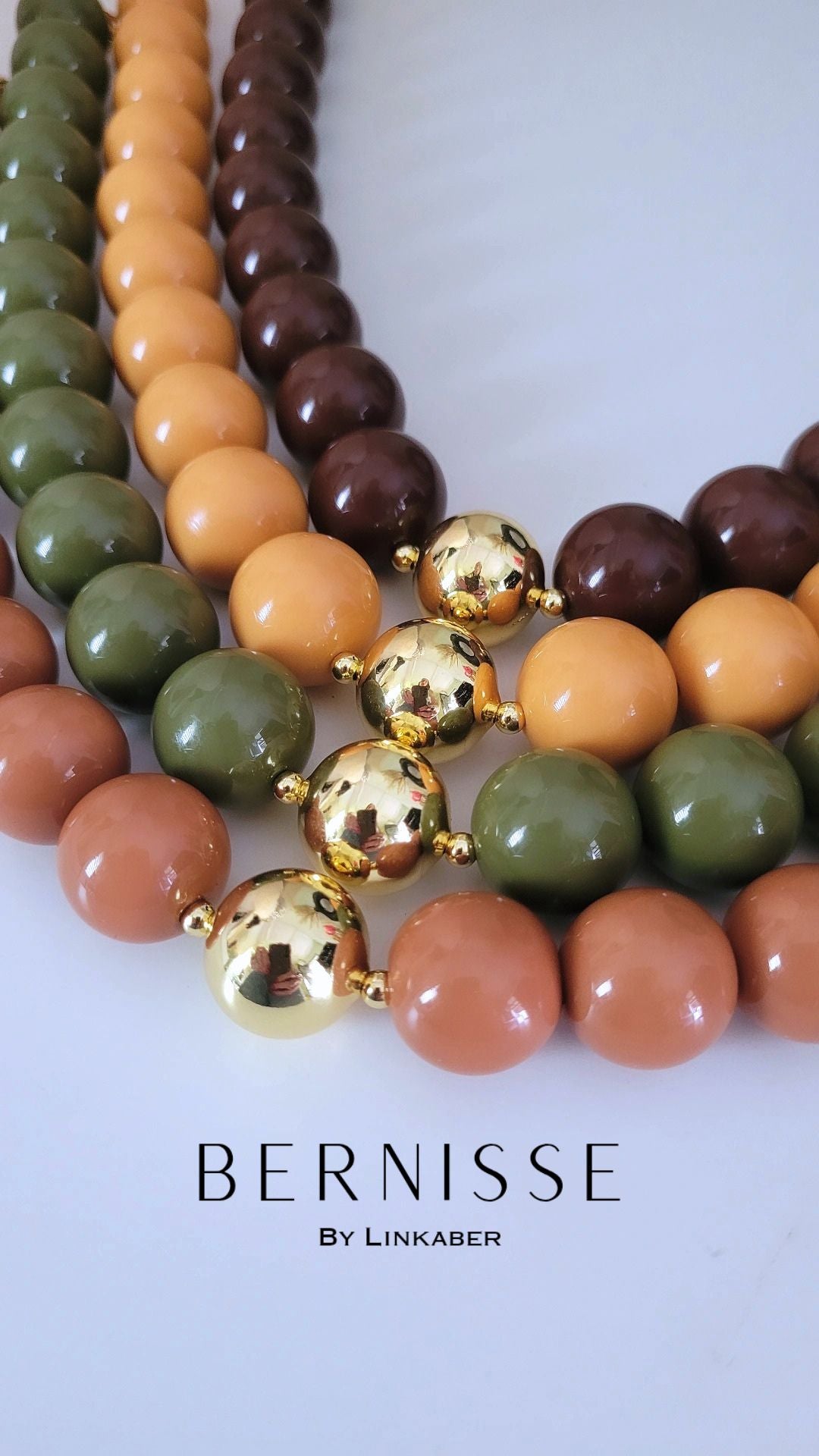 Fall Bubble necklace