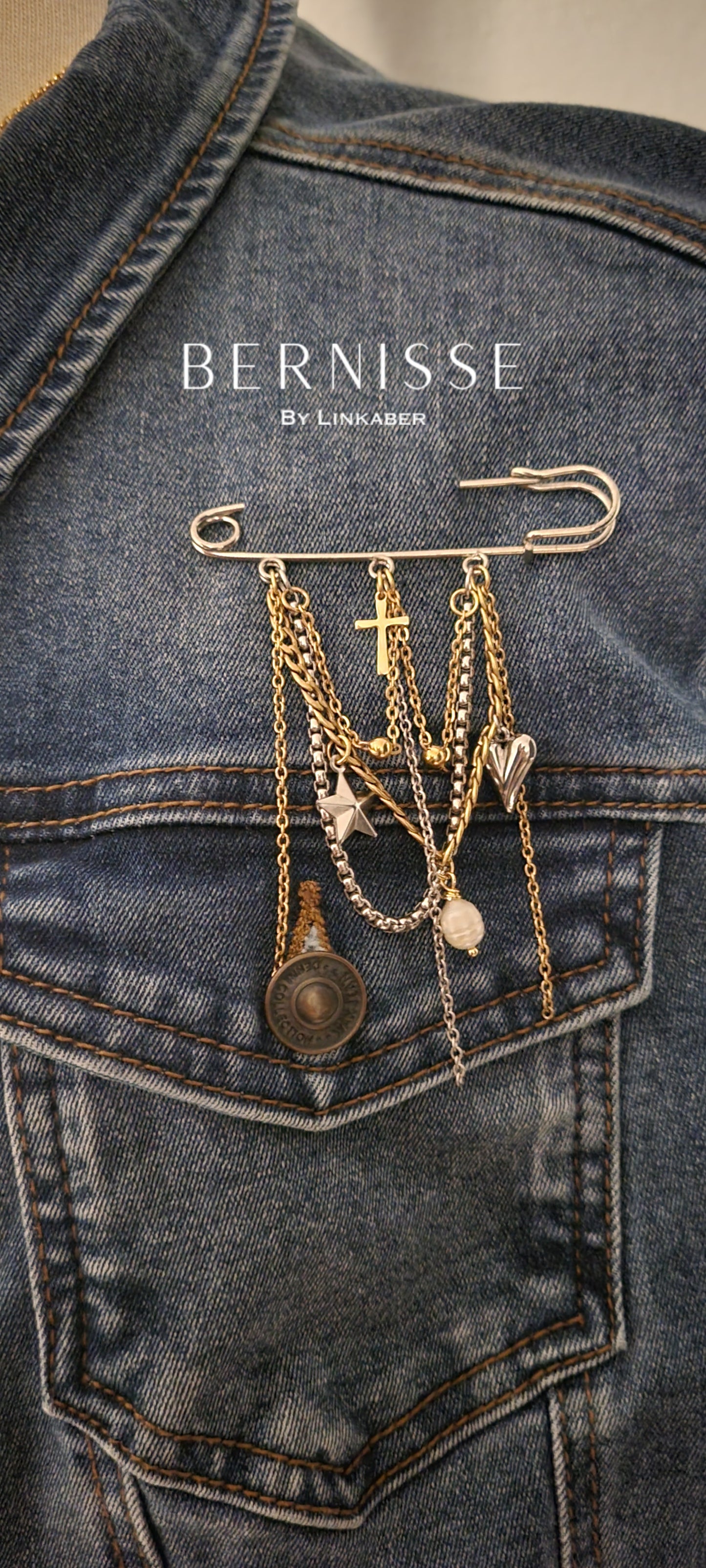 Pin brooch 1