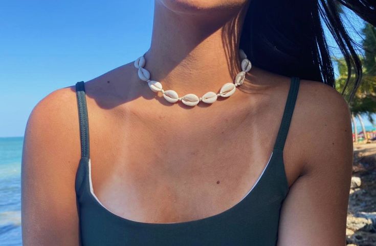 Cowrie necklace