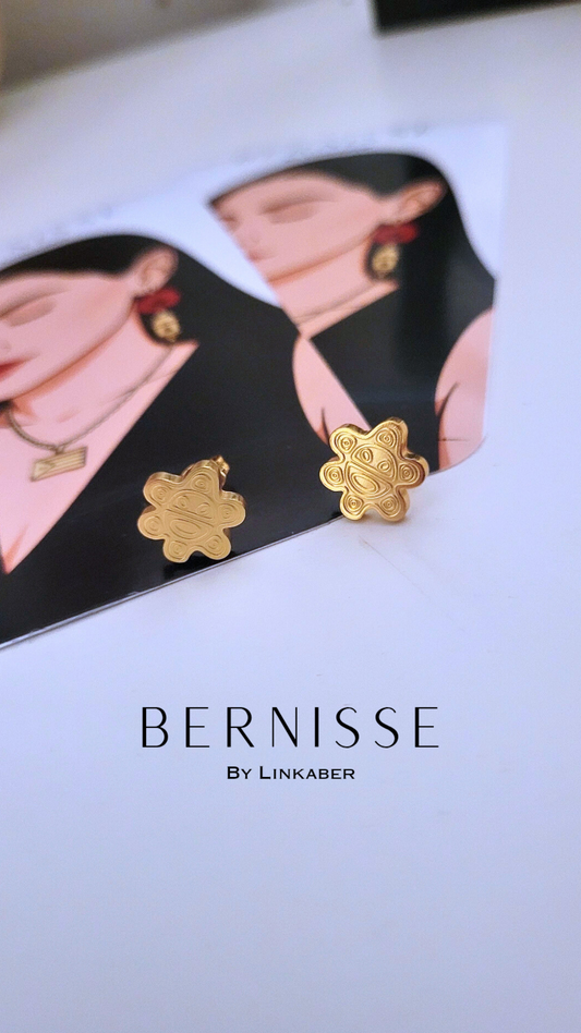 Sol Taino stud earrings