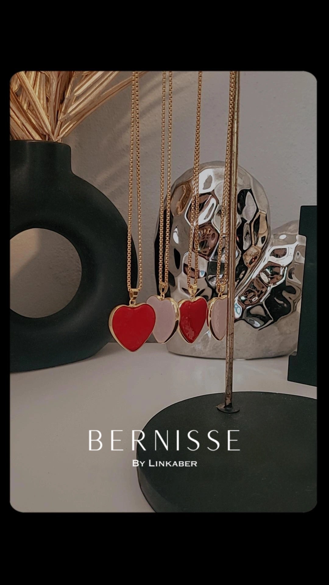 Crystal heart necklace