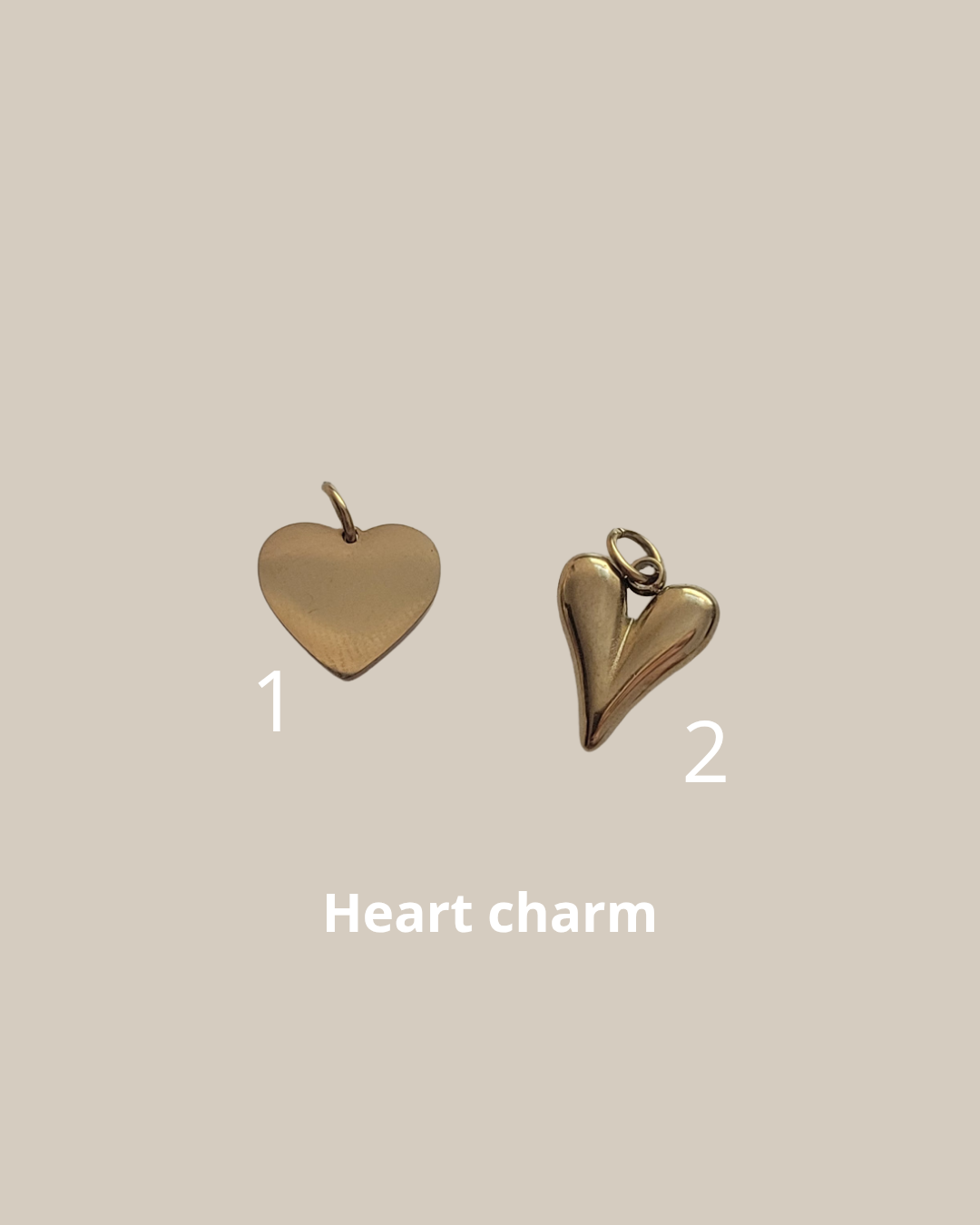 Heart charm