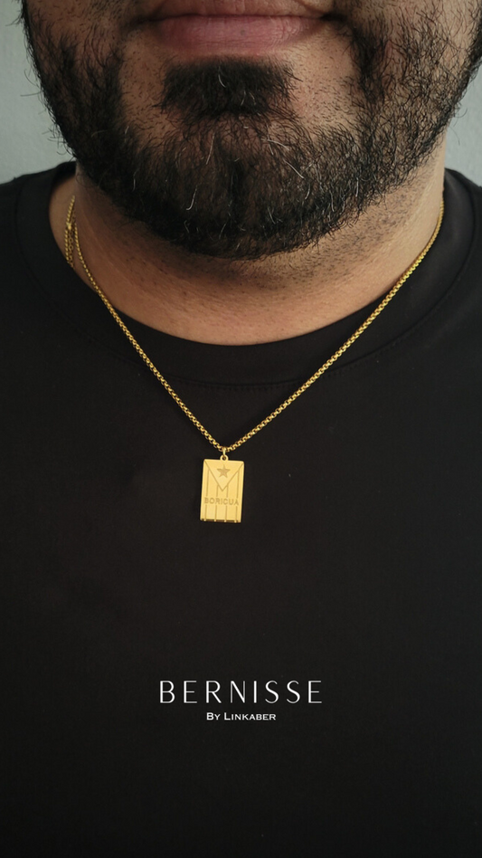 Bandera PR men necklace